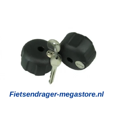 Fietsendrager Draaiknoppen