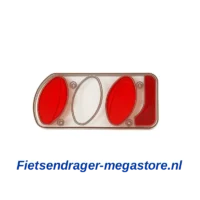 Fietsendrager achterlicht lens Links t/m 2014