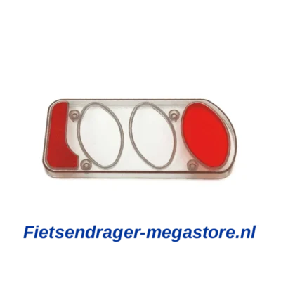 Fietsendrager achterlicht lens Rechts t/m 2014